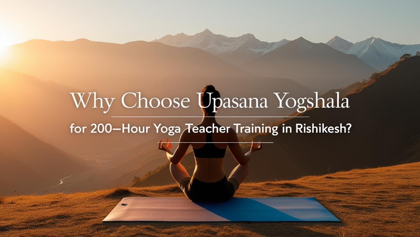 Why Choose Upasana Yogshala for 200-Hour Yoga Teacher Training Course in Rishikesh